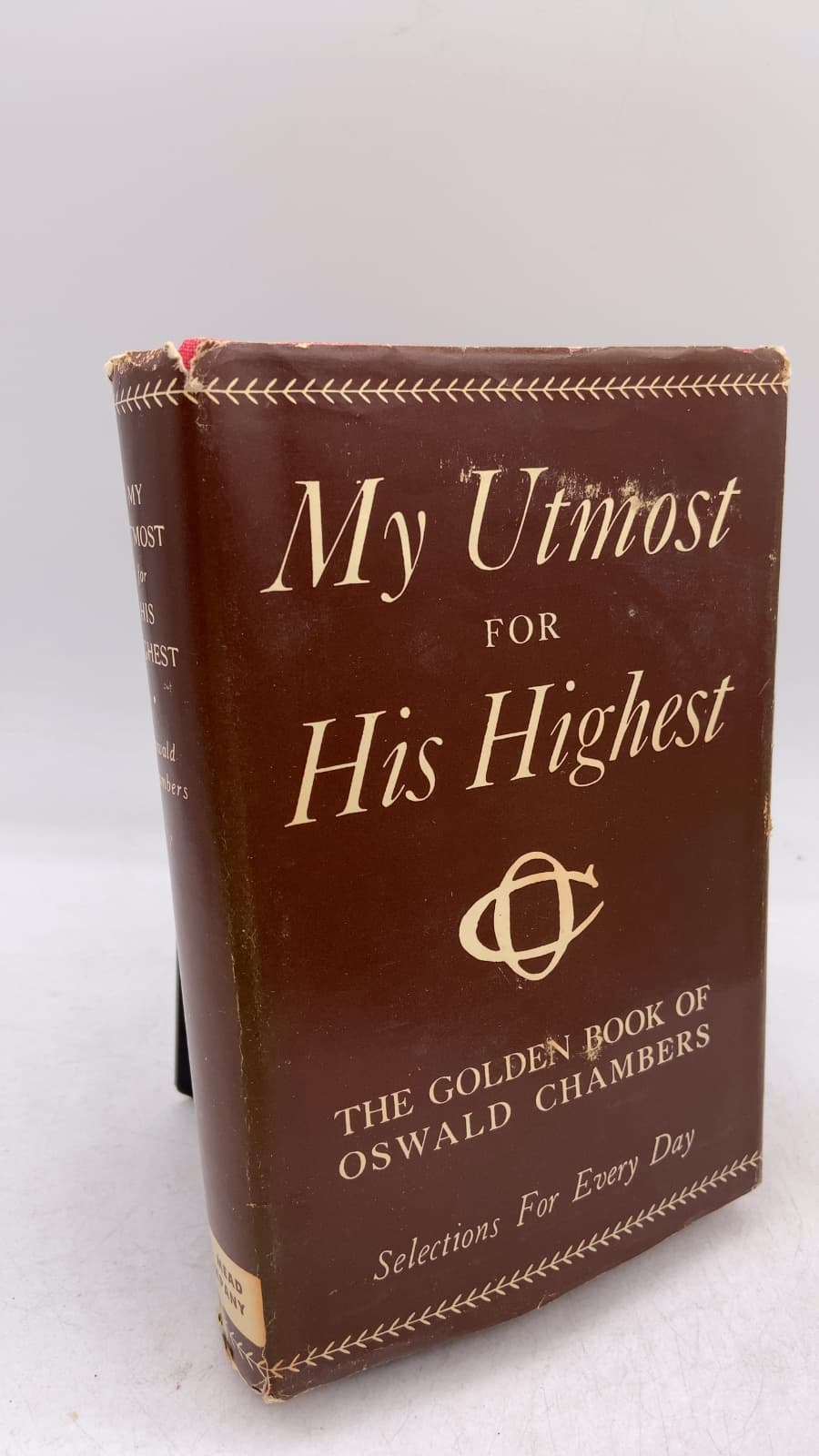 My Utmost for His Highest: Selections for the Year by Oswald Chambers - front cover