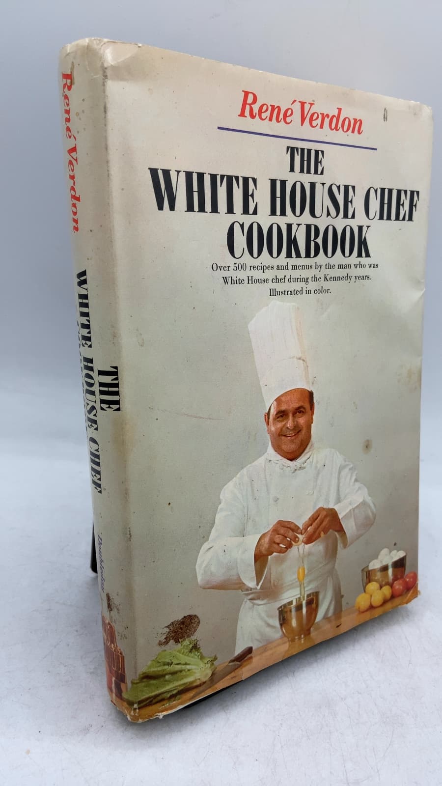The White House Chef Cookbook by René Verdon - front cover