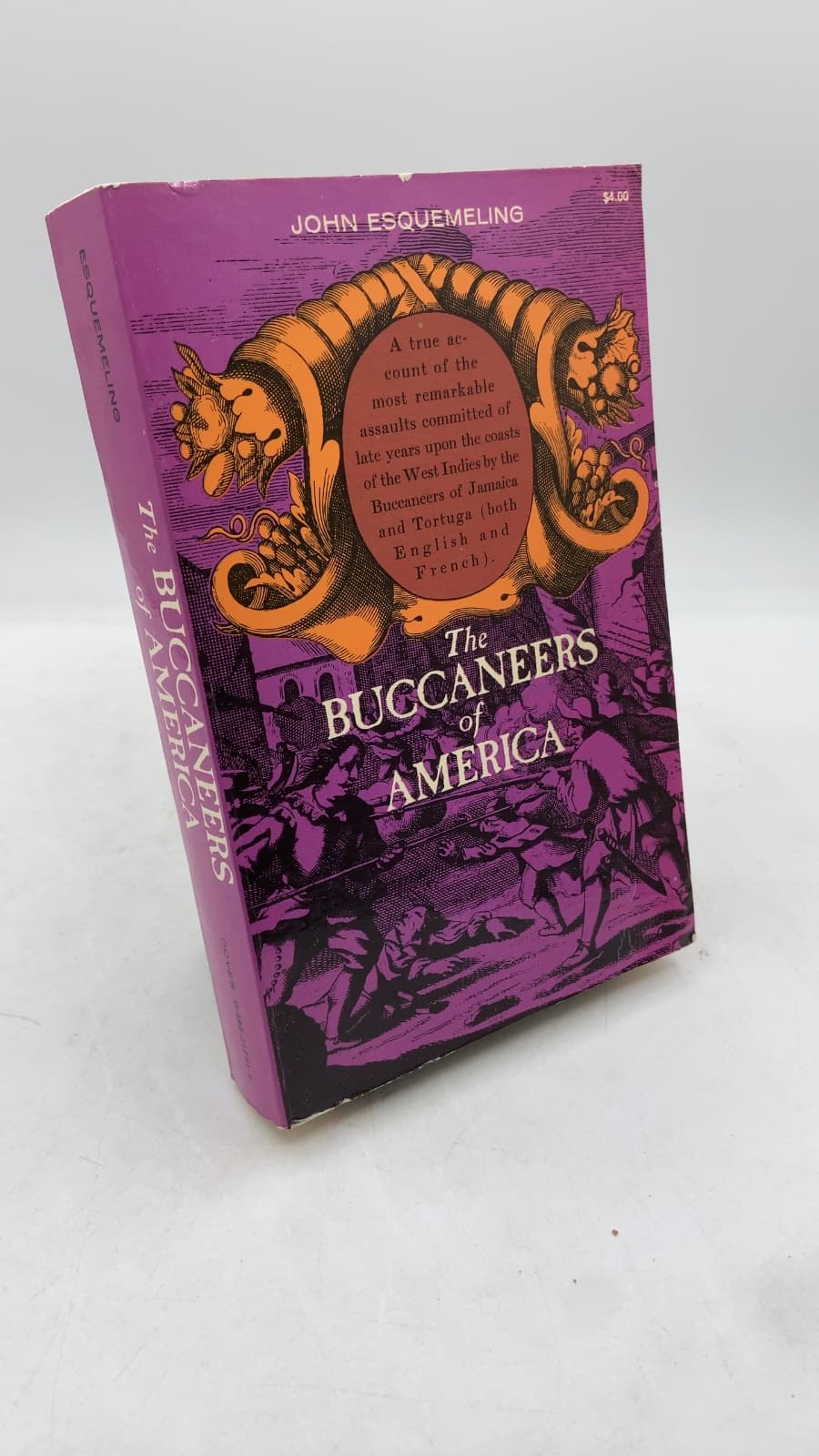 The Buccaneers of America by John Esquemeling - front cover