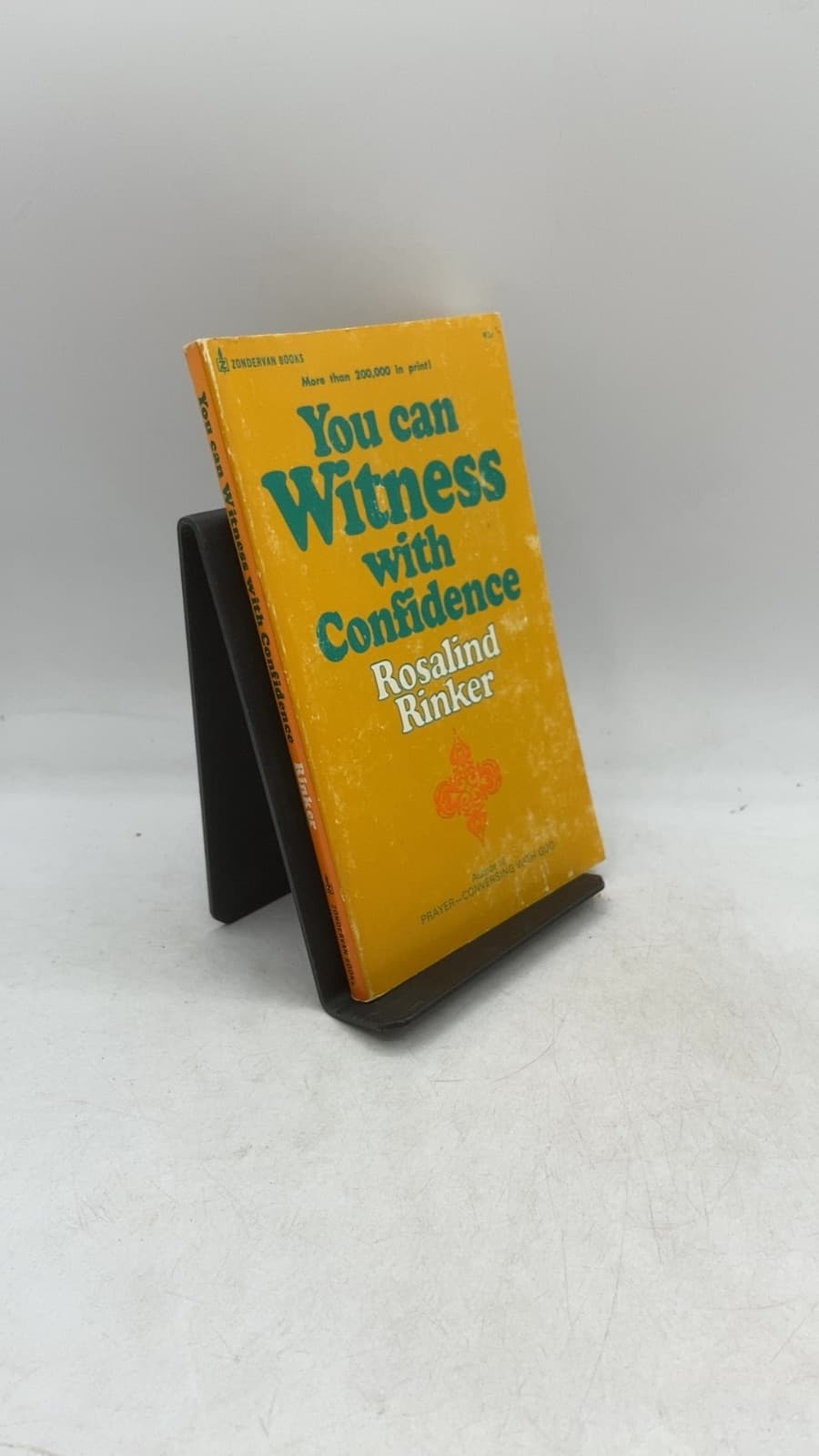 You Can Witness with Confidence by Rosalind Rinker - front cover