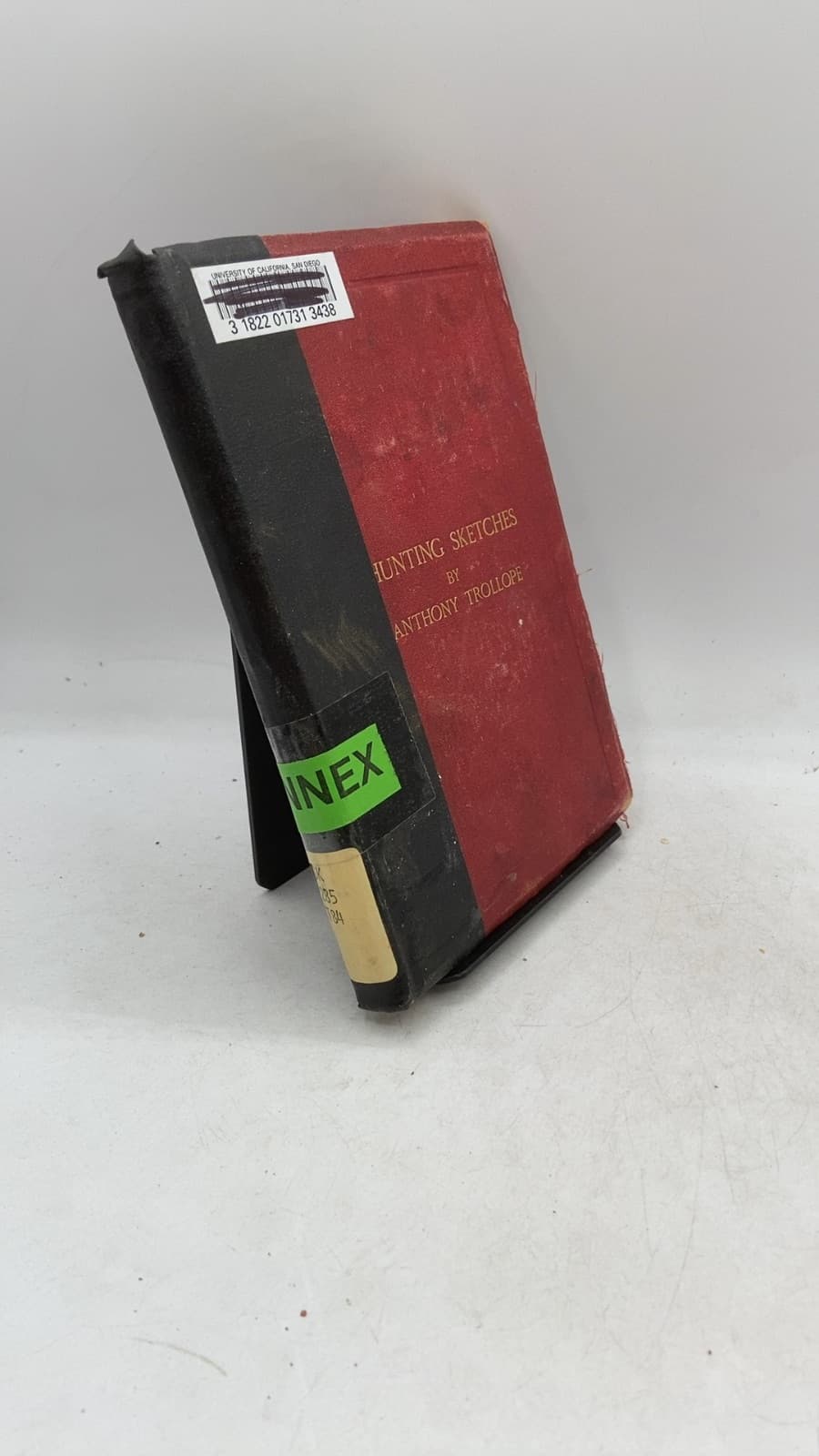 Hunting Sketches by Anthony Trollope - front cover