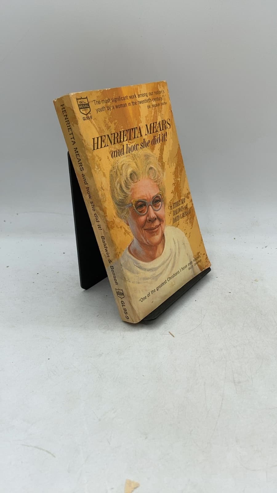 HENRIETTA MEARS and how she did it! by Ethel MAY Baldwin and David V. Benson - front cover