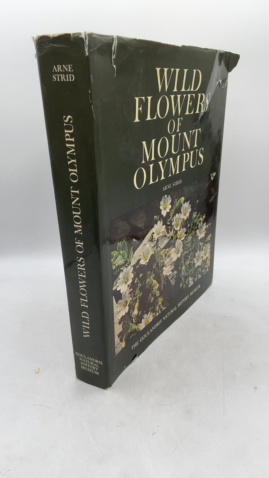 Wild Flowers OF Mount Olympus by Arne Strid - front cover