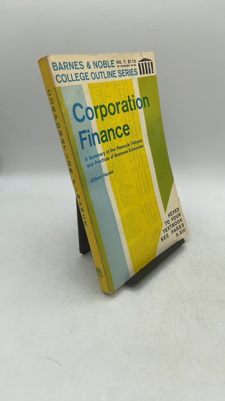 Corporation Finance by Gilbert Harold, Ph.D. - front cover
