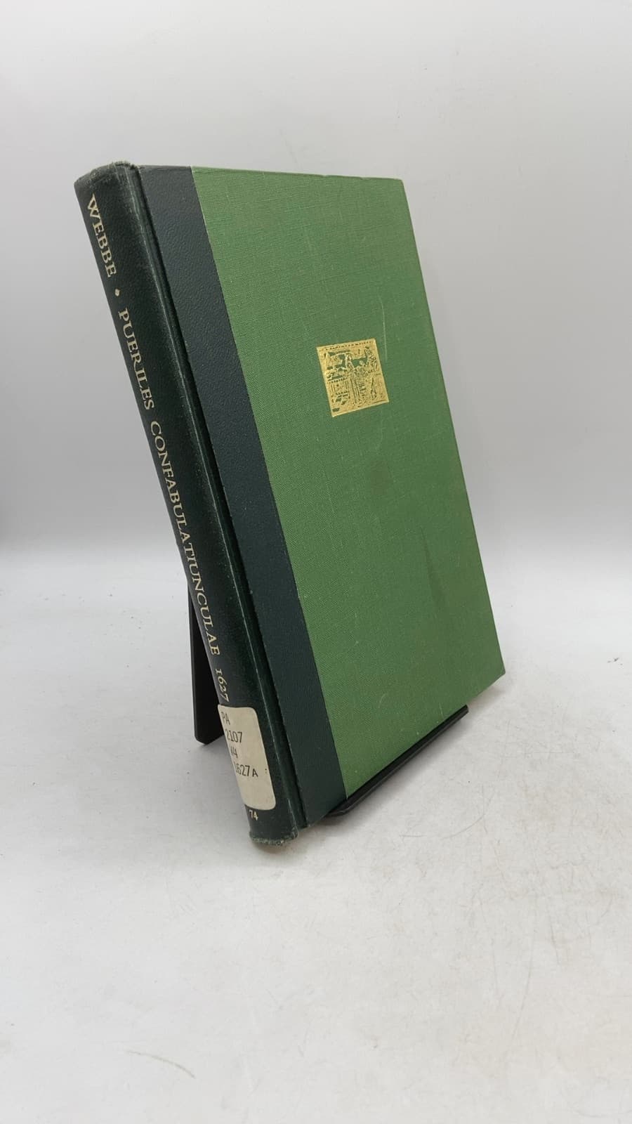 Pueriles Confabulationculae 1627 by Joseph Webbe - front cover