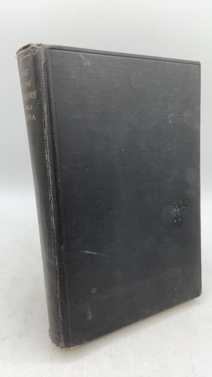 THE DOW Theory by Robert Rhea - front cover
