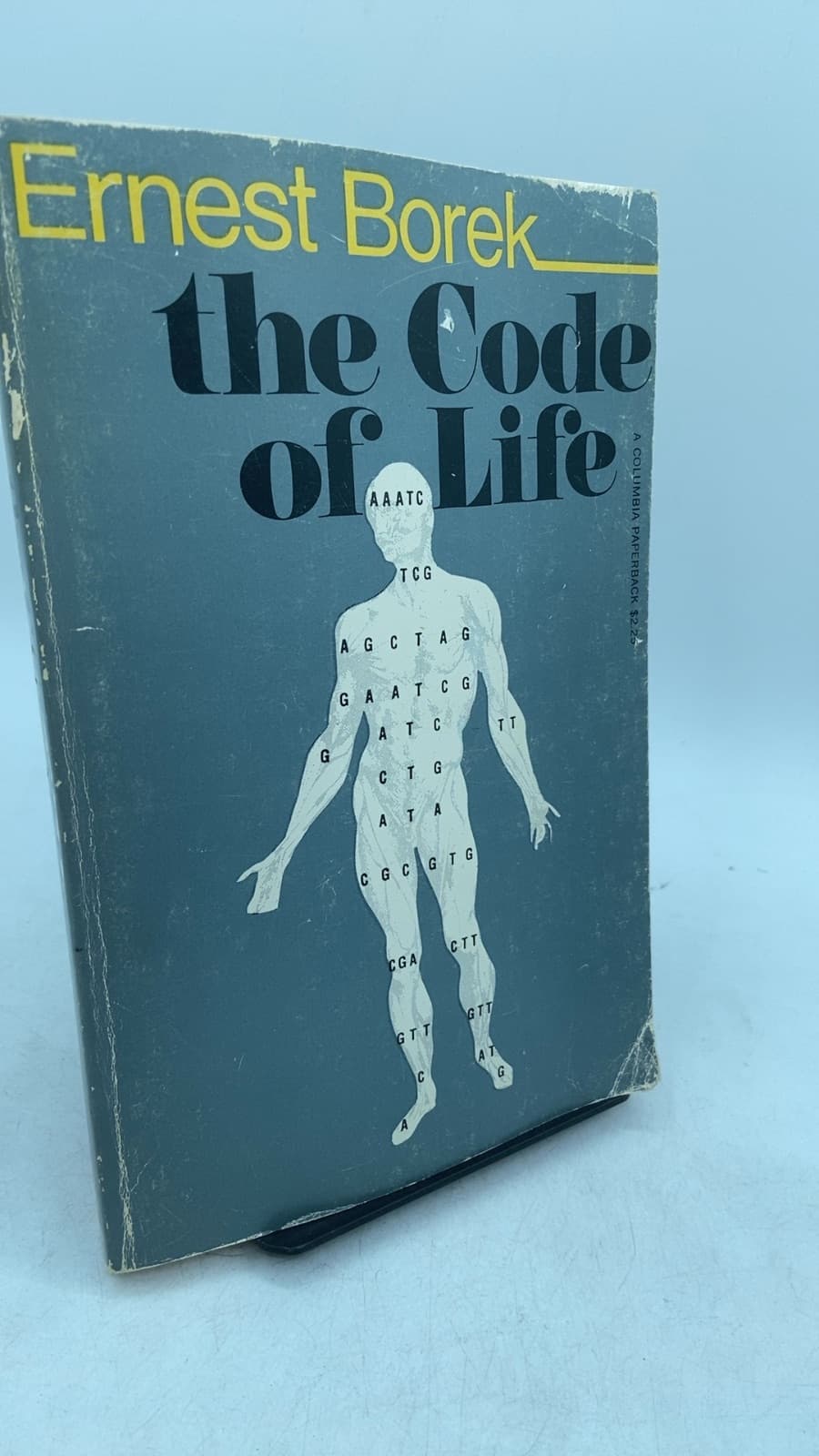 The Code of Life by Ernest Borek - front cover