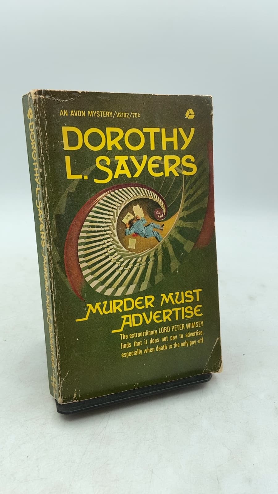 Murder Must Advertise by Dorothy L. Sayers - front cover