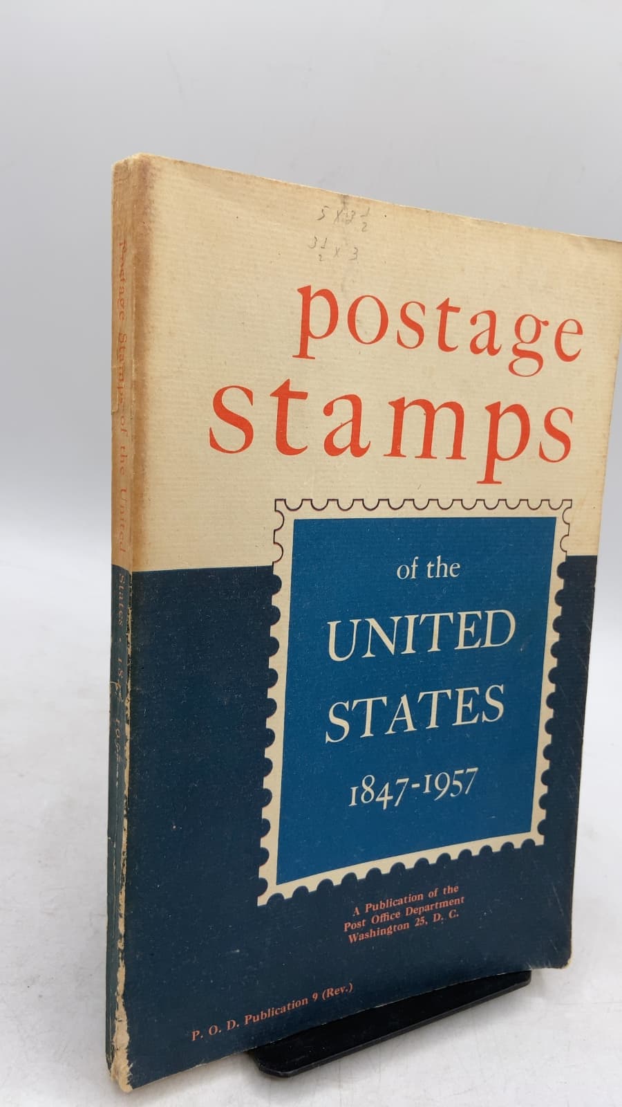 Postage Stamps of the United States 1847-1957 by United States Post Office Department - front cover