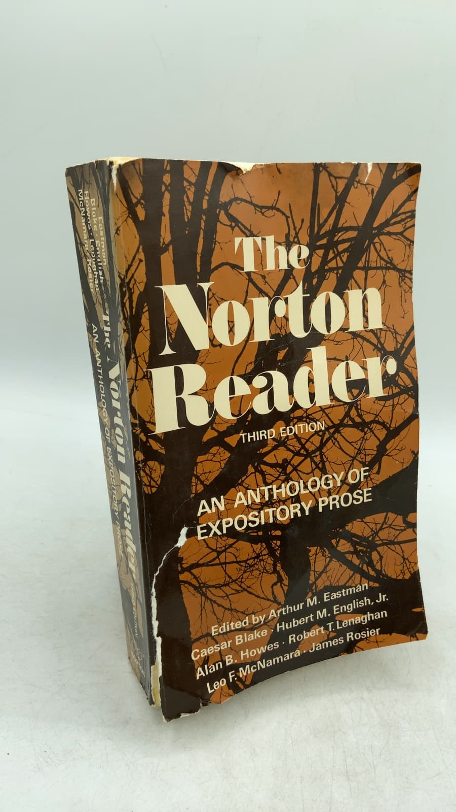 The Norton Reader: An Anthology of Expository Prose by Arthur M. Eastman, Caesar Blake, Hubert M. English, Jr., Alan B. Howes, Robert T. Lenaghan, Leo F. McNamara, James Rosier - front cover