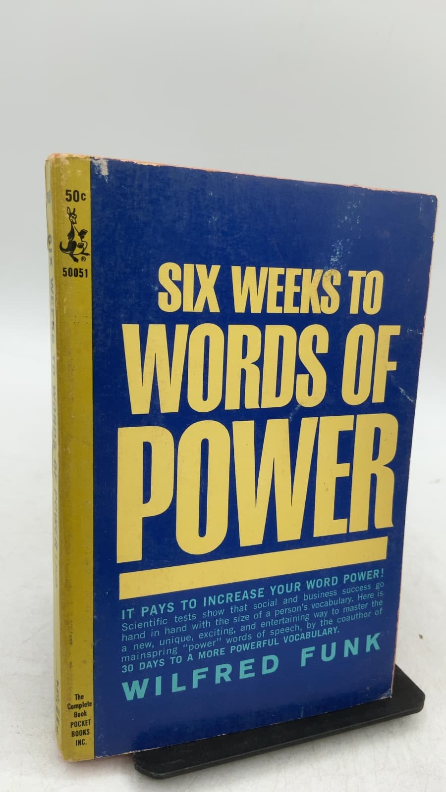 Six Weeks to Words of Power by Wilfred Funk - front cover