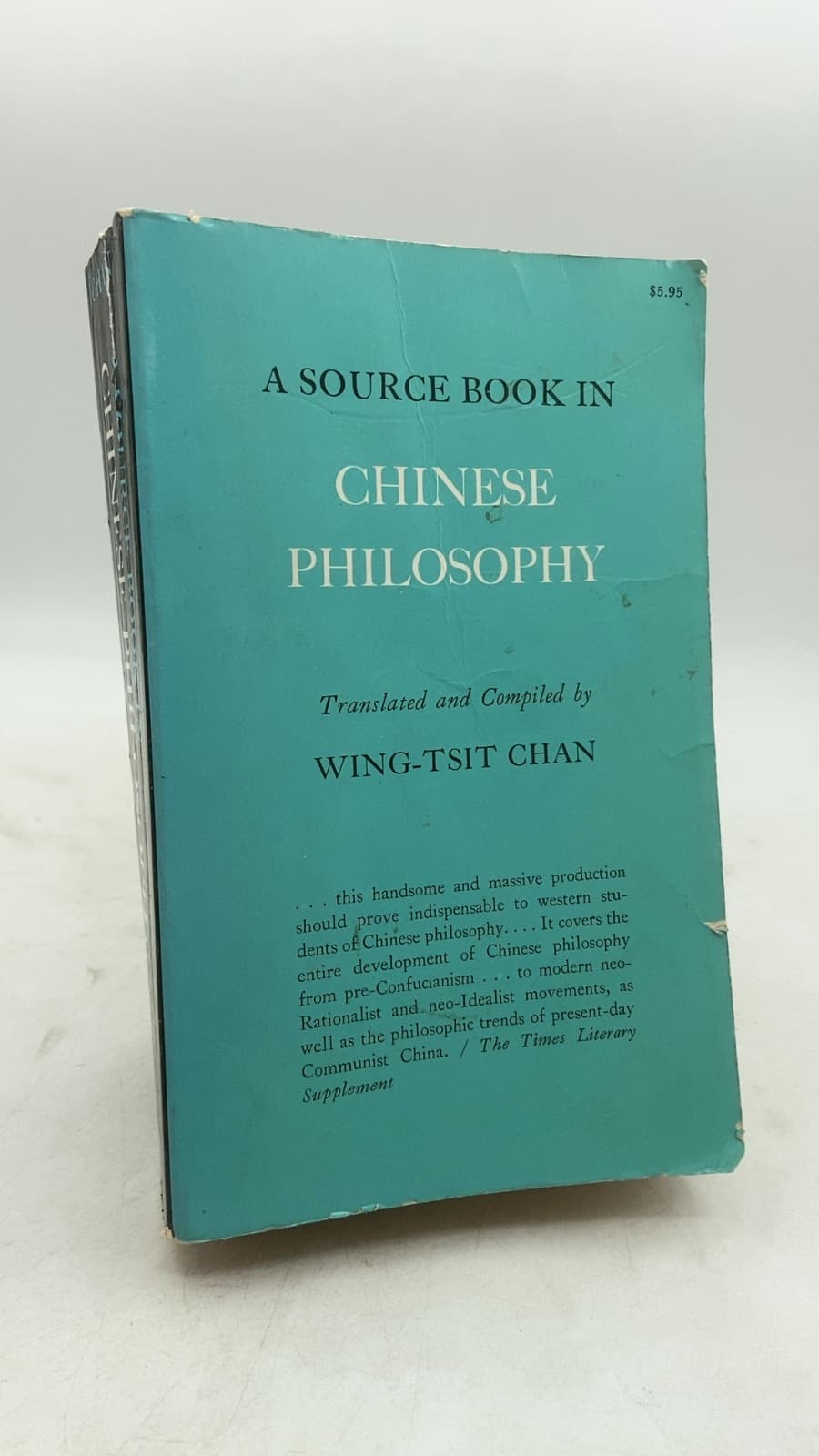 A Source Book in Chinese Philosophy by Wing-Tsit Chan - front cover