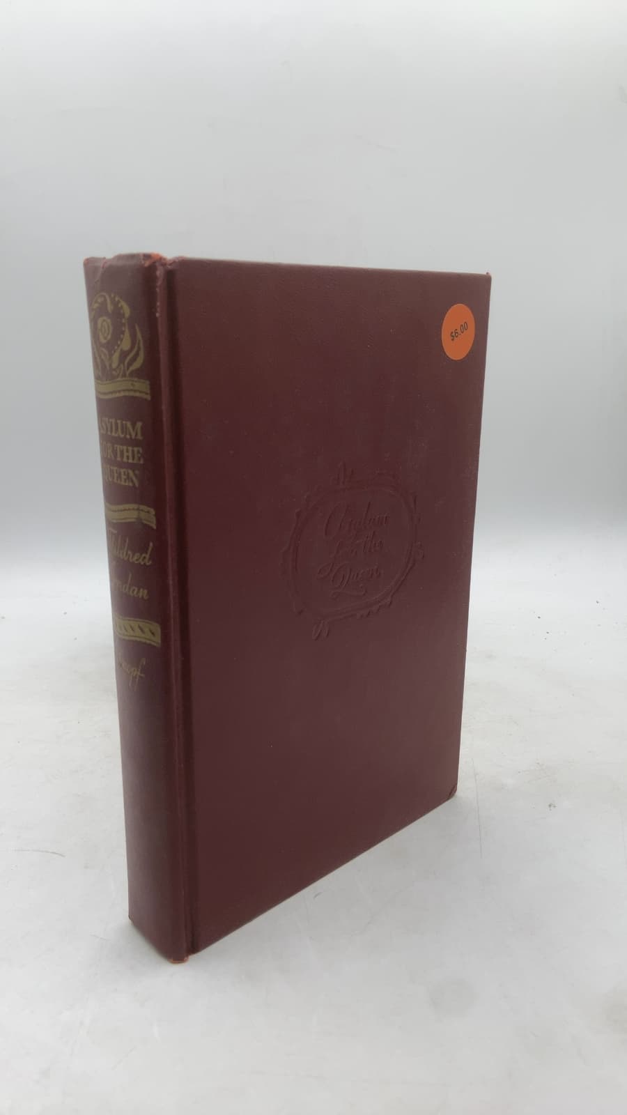 Asylum for the Queen by Mildred Jordan - front cover