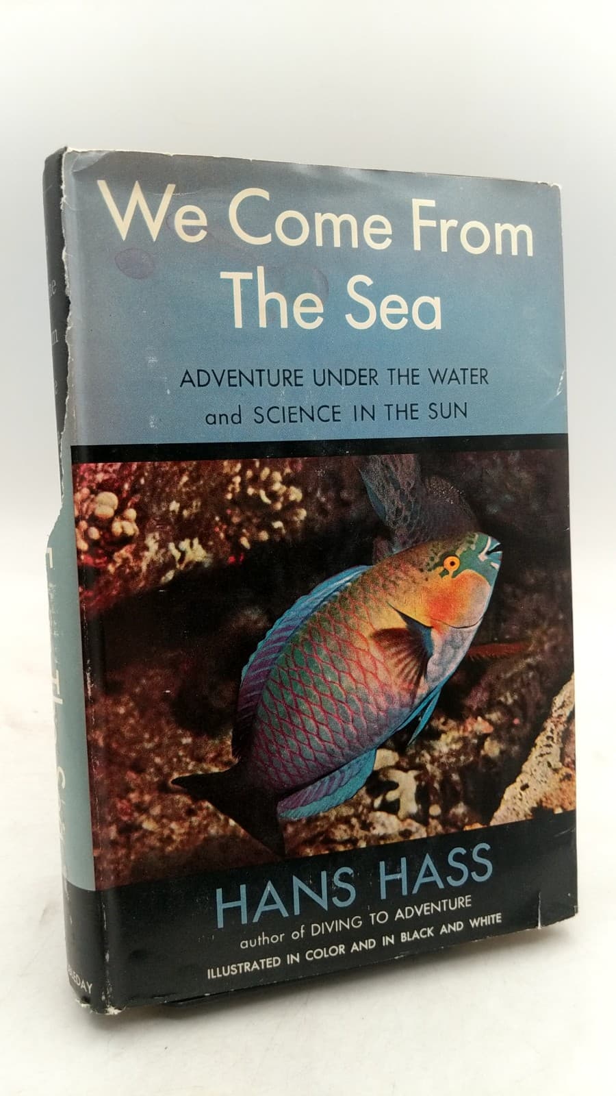 We Come From The Sea by Hans Hass - front cover