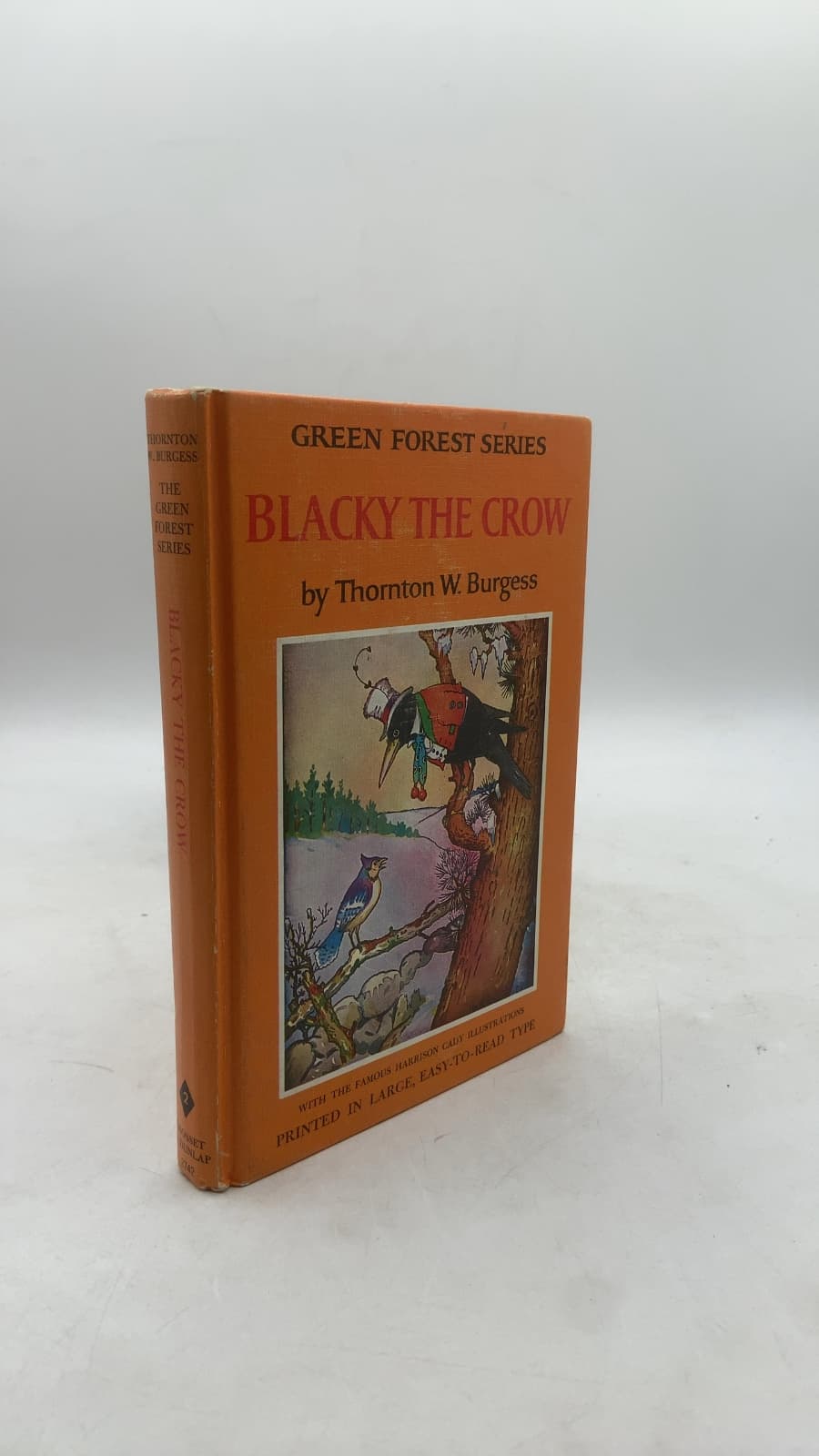 Blacky THE Crow by Thornton W. Burgess - front cover