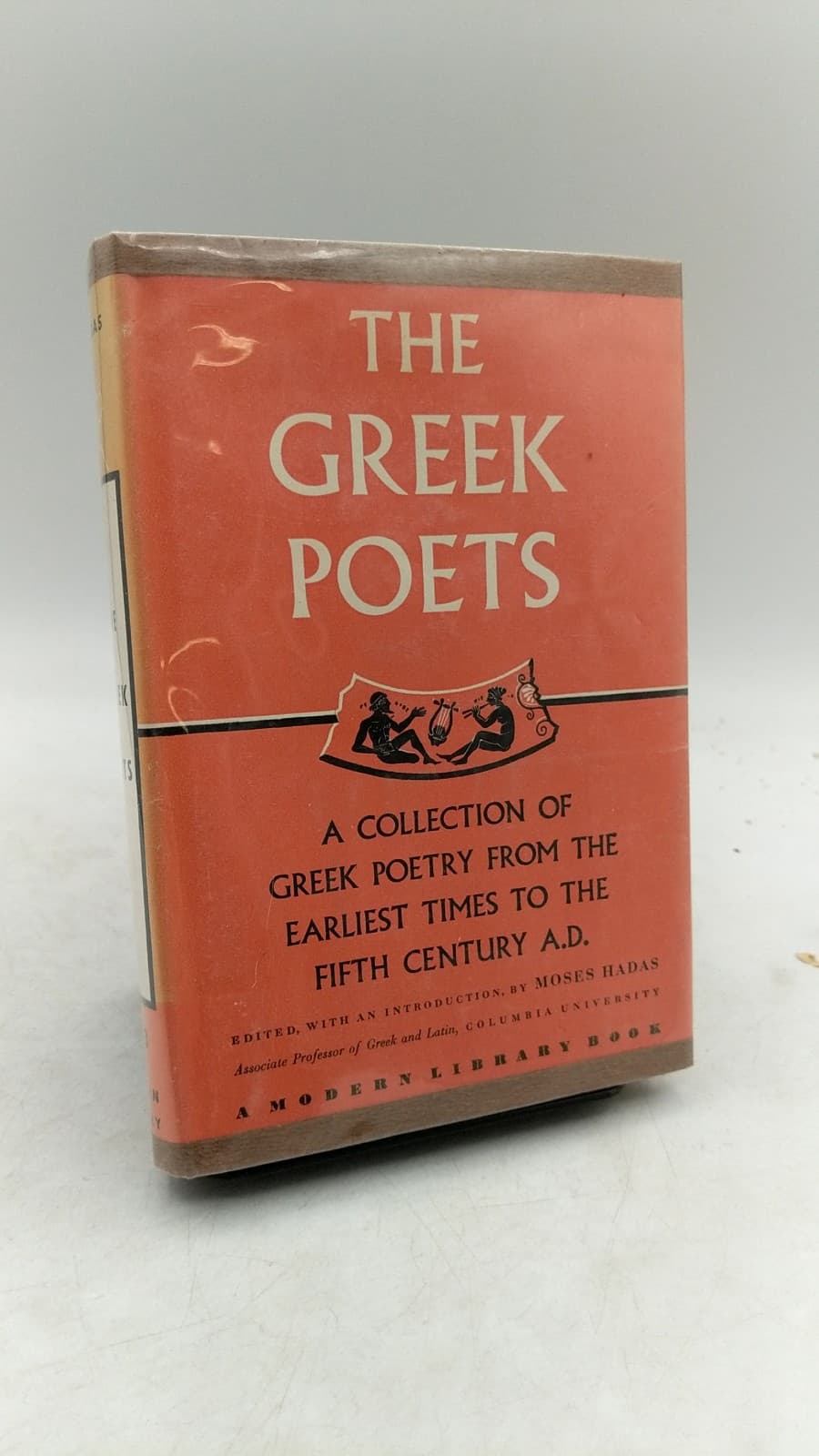 THE Greek Poets by Moses Hadas (Editor) - front cover