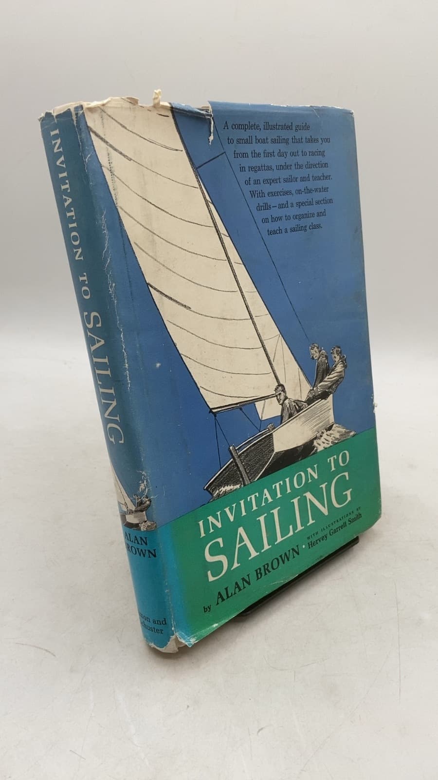 Invitation to Sailing by Alan Brown - front cover