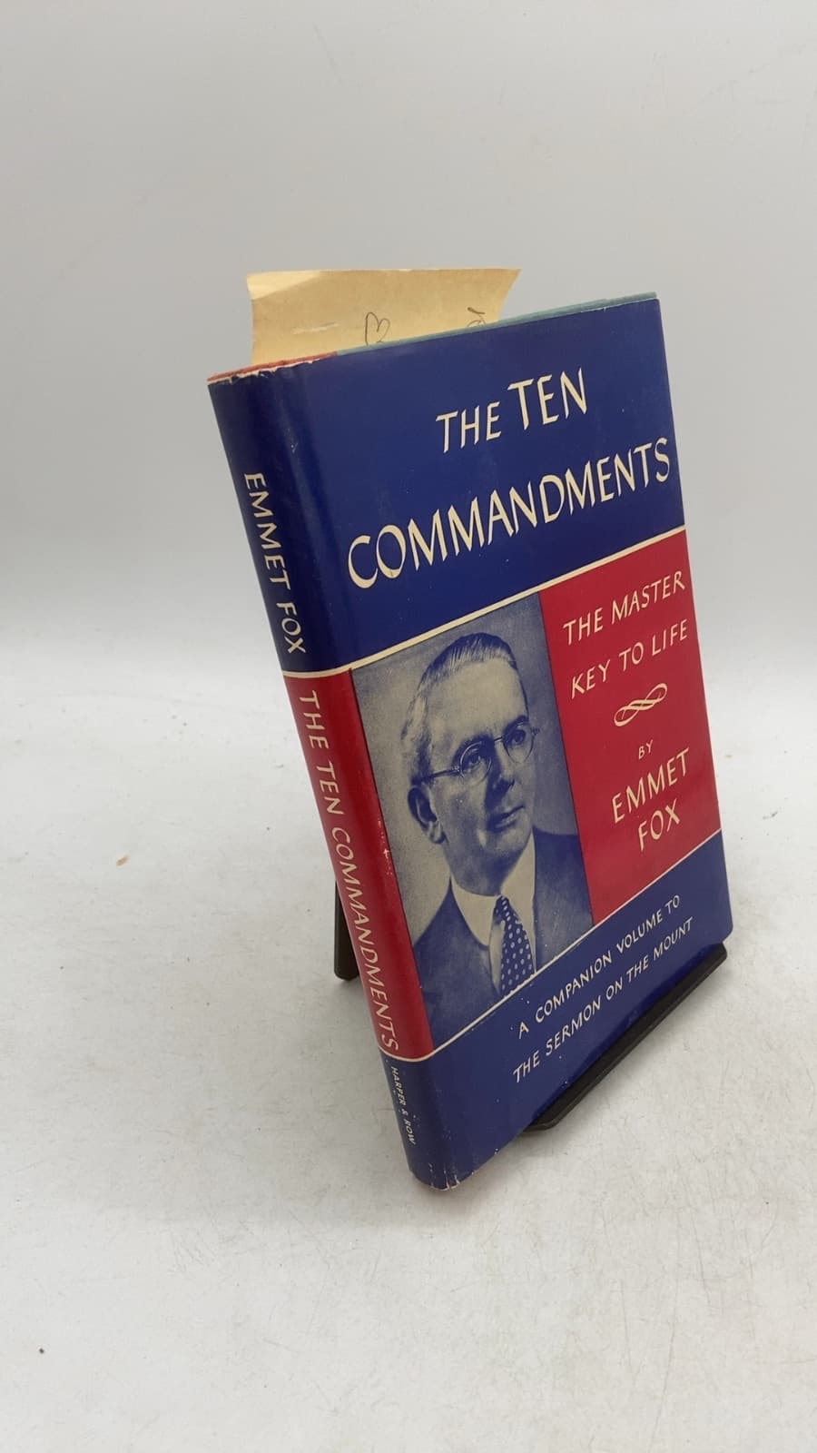 The Ten Commandments by Emmet Fox - front cover