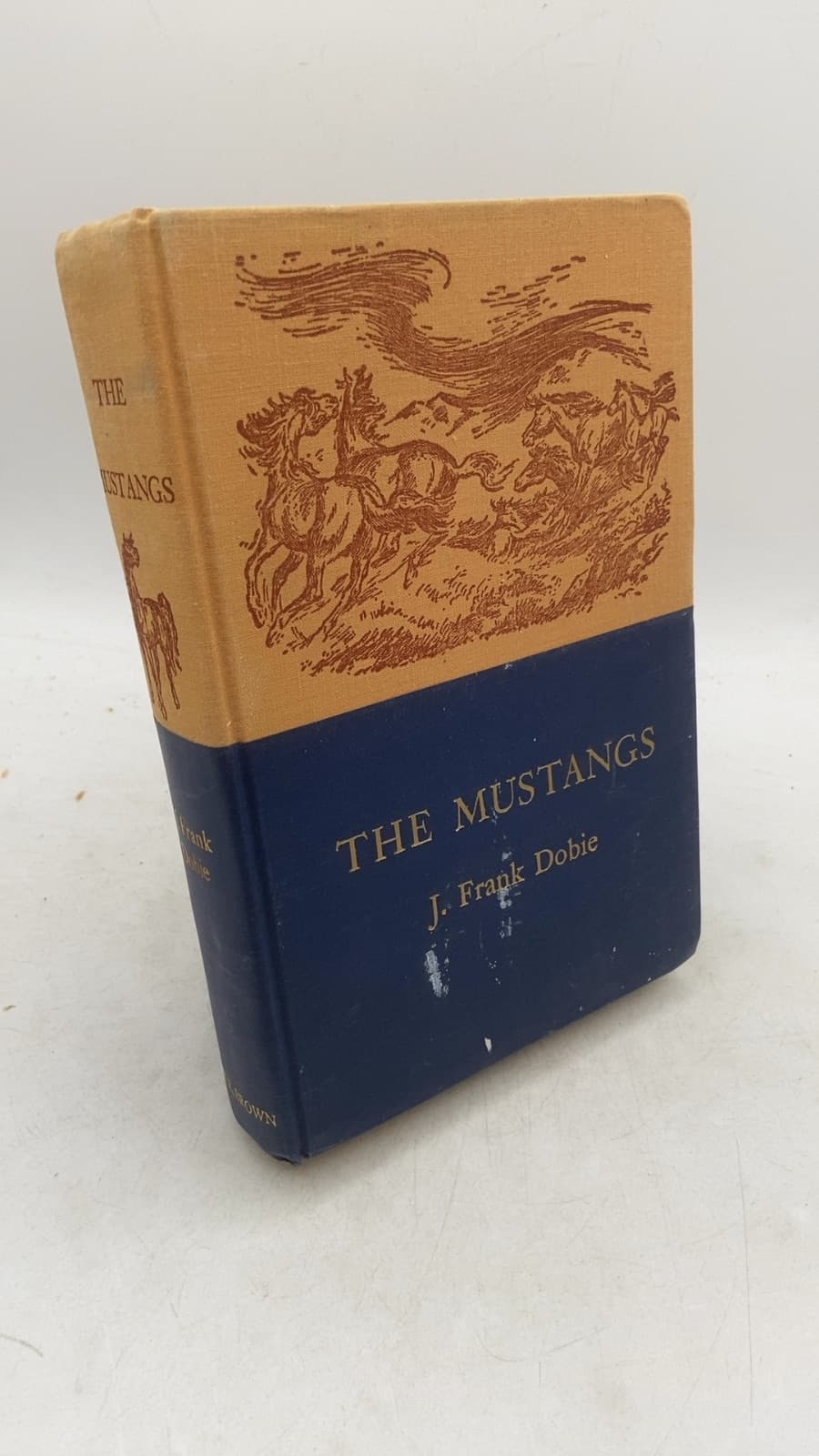 The Mustangs by J. Frank Dobie - front cover