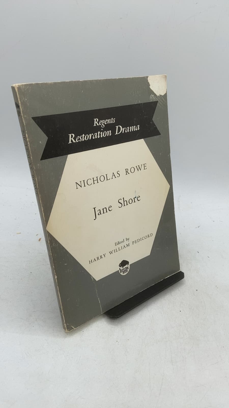 The Tragedy of Jane Shore by Nicholas Rowe - front cover
