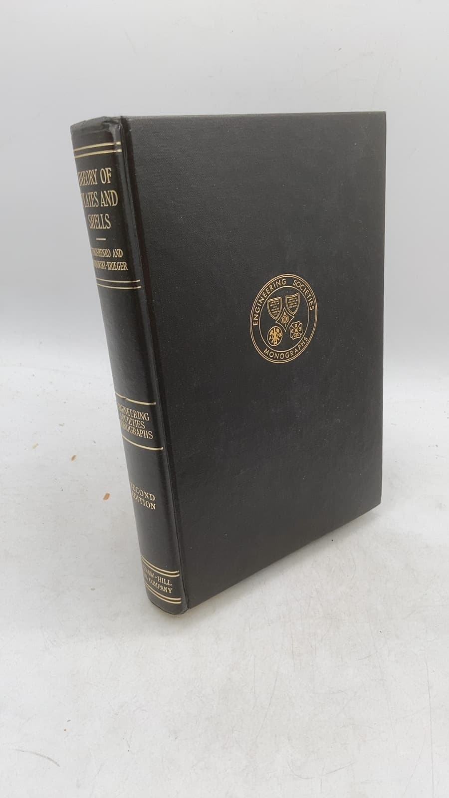 Theory of Plates and Shells by S. Timoshenko and S. Woinowsky-Krieger - front cover