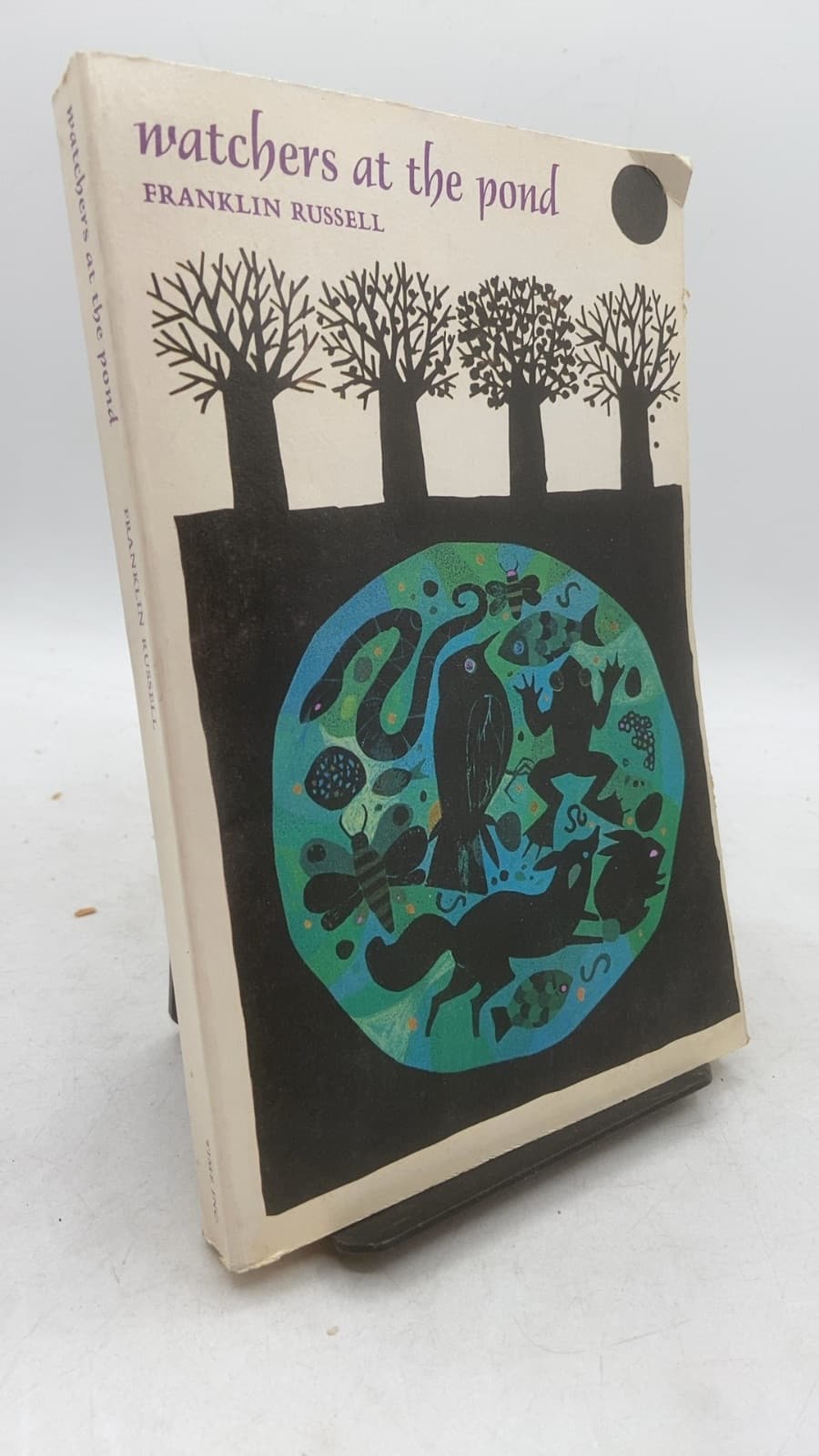 watchers at the pond by Franklin Russell - front cover