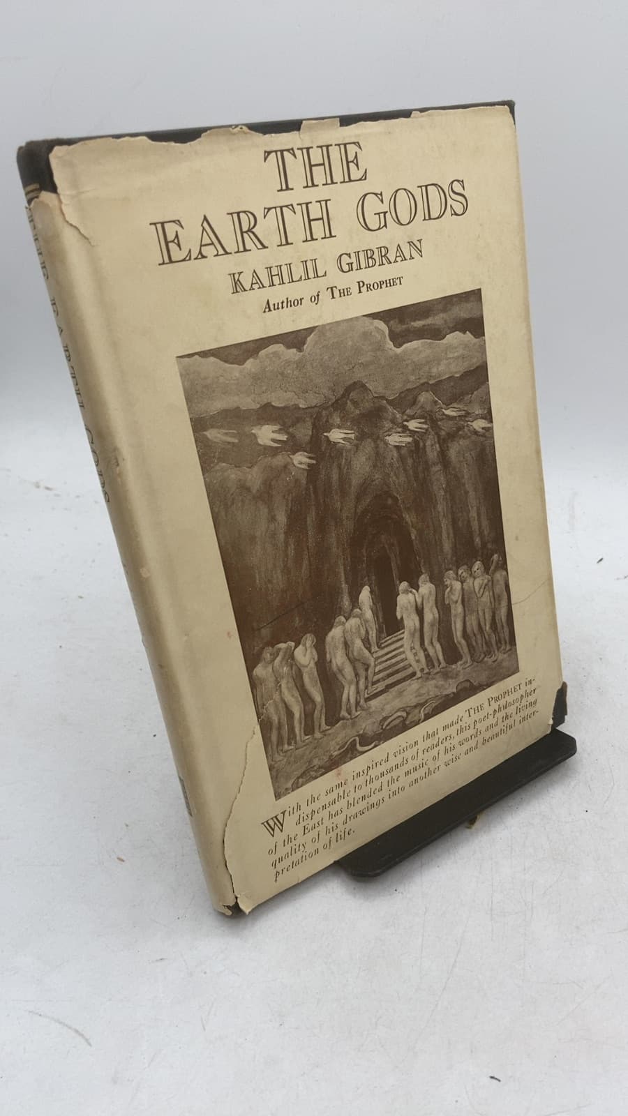 THE Earth Gods by Kahlil Gibran - front cover