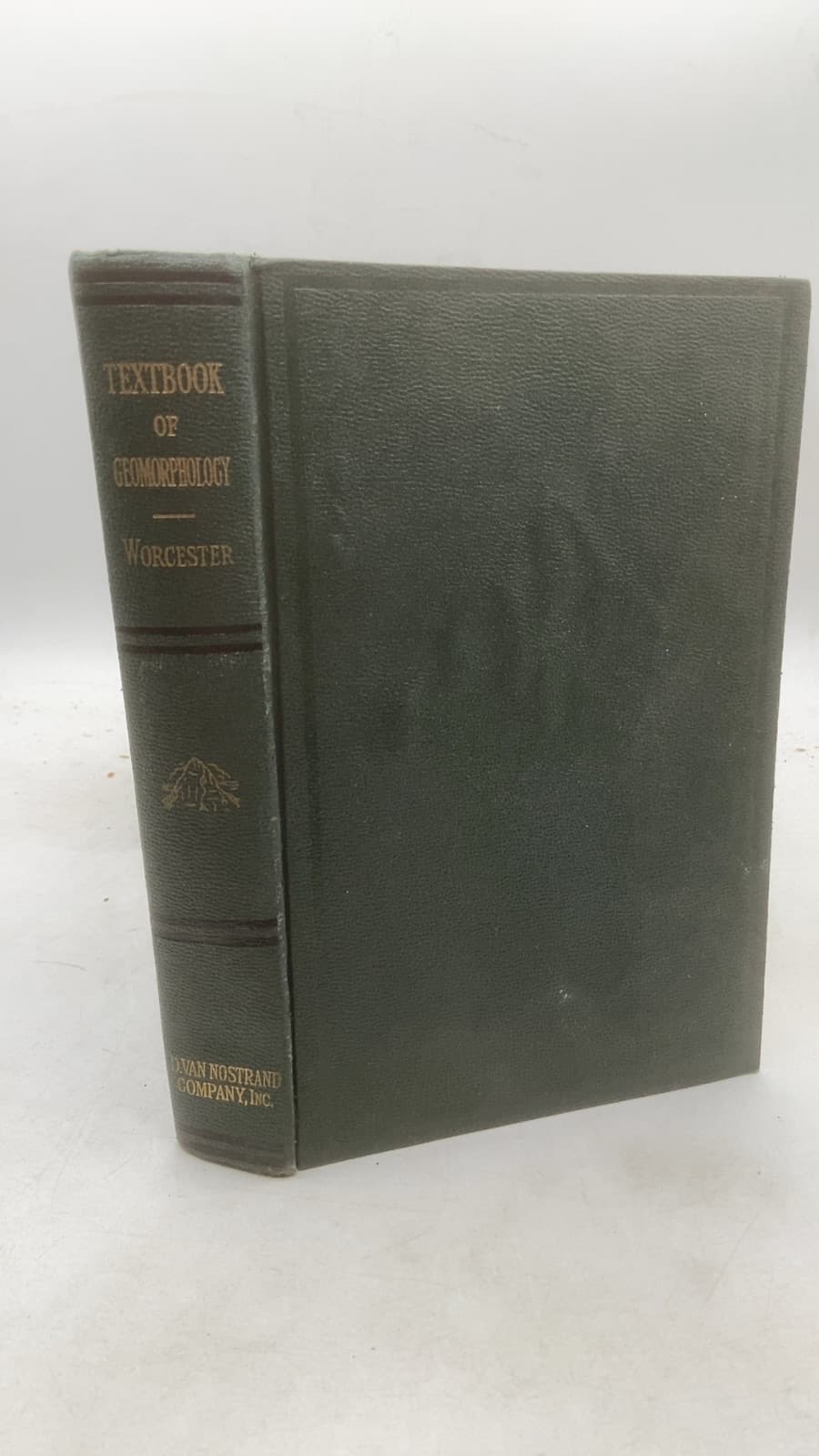 A Textbook of Geomorphology by Philip G. Worcester - front cover