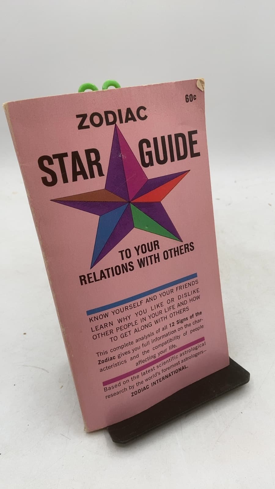 Zodiac Star Guide to Your Relations With Others by Zodiac International - front cover