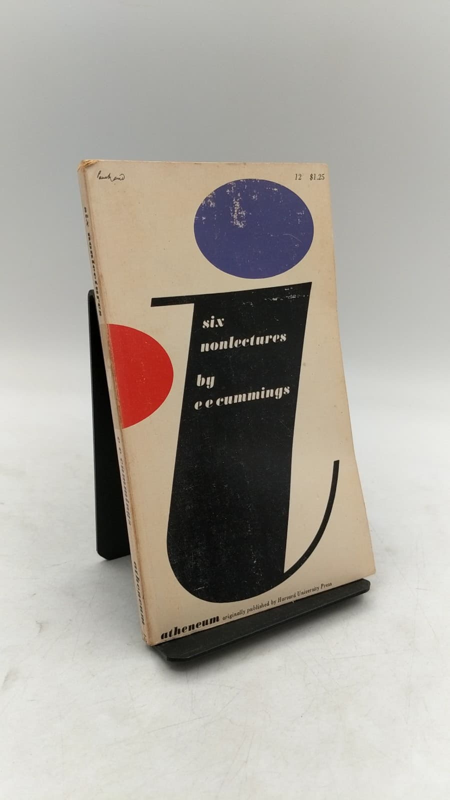six nonlectures by e e cummings - front cover
