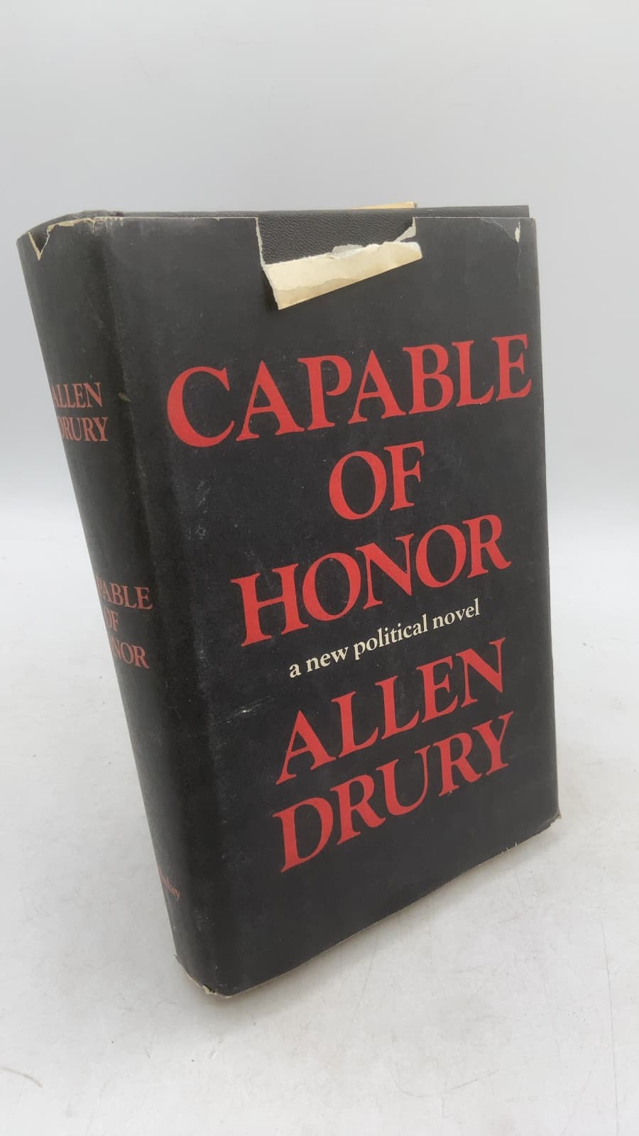 Capable OF Honor by Allen Drury - front cover