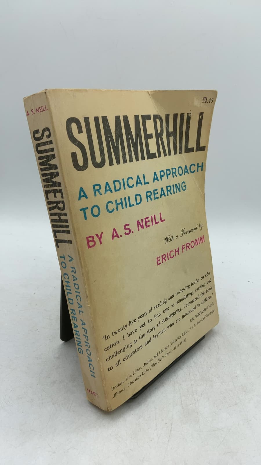 Summerhill: A Radical Approach to Child Rearing by A. S. Neill - front cover