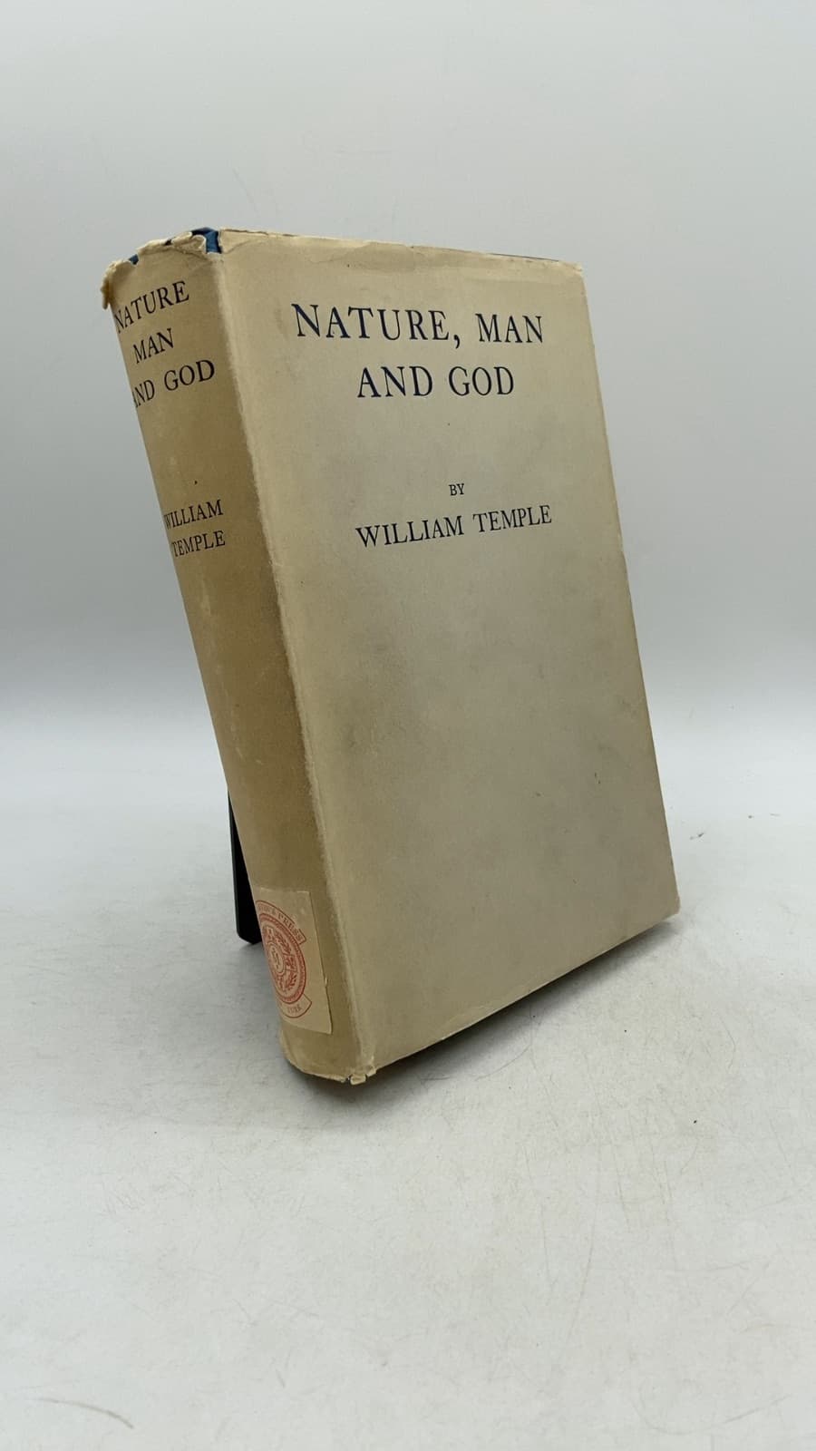 Nature, Man and God by William Temple - front cover