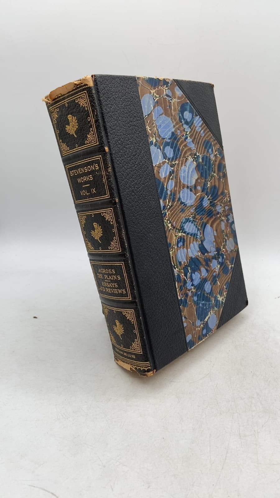 Across the Plains Essays and Reviews by Robert Louis Stevenson - front cover