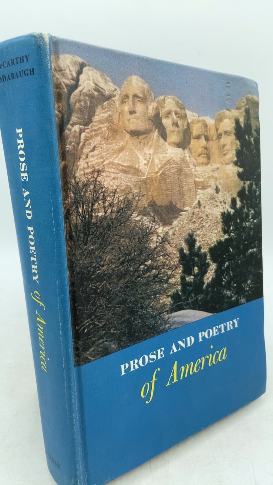 Prose and Poetry of America by Agnes L. McCarthy and Delmer Rodabaugh - front cover