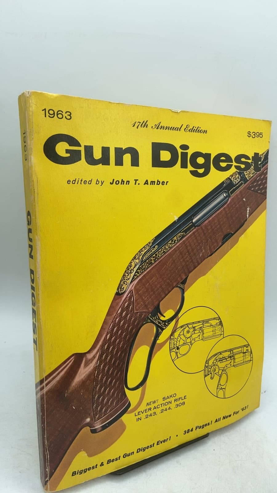 Gun Digest 17th Edition 1963 by John T. Amber - front cover