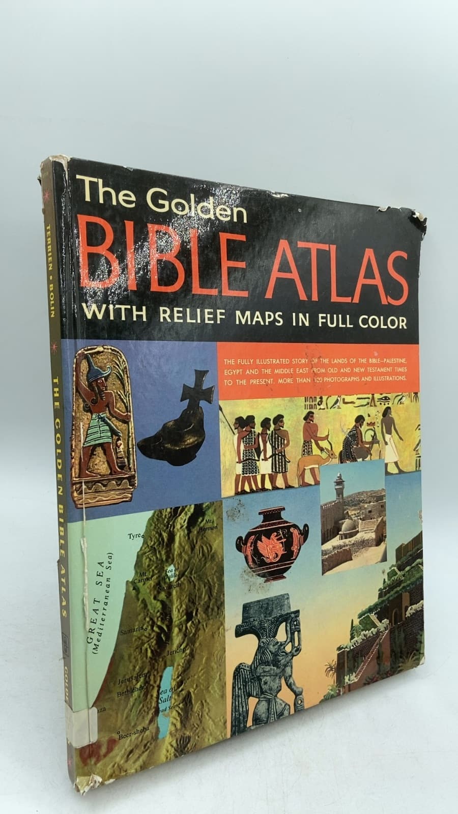 The Golden Bible Atlas by Samuel Terrien - front cover