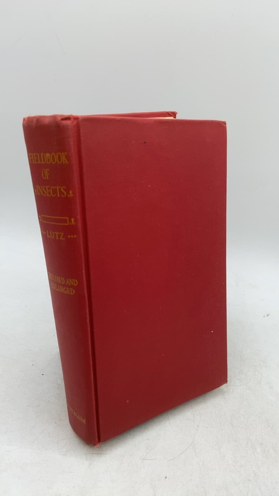 Field Book of Insects by Frank E. Lutz, Ph.D. - front cover