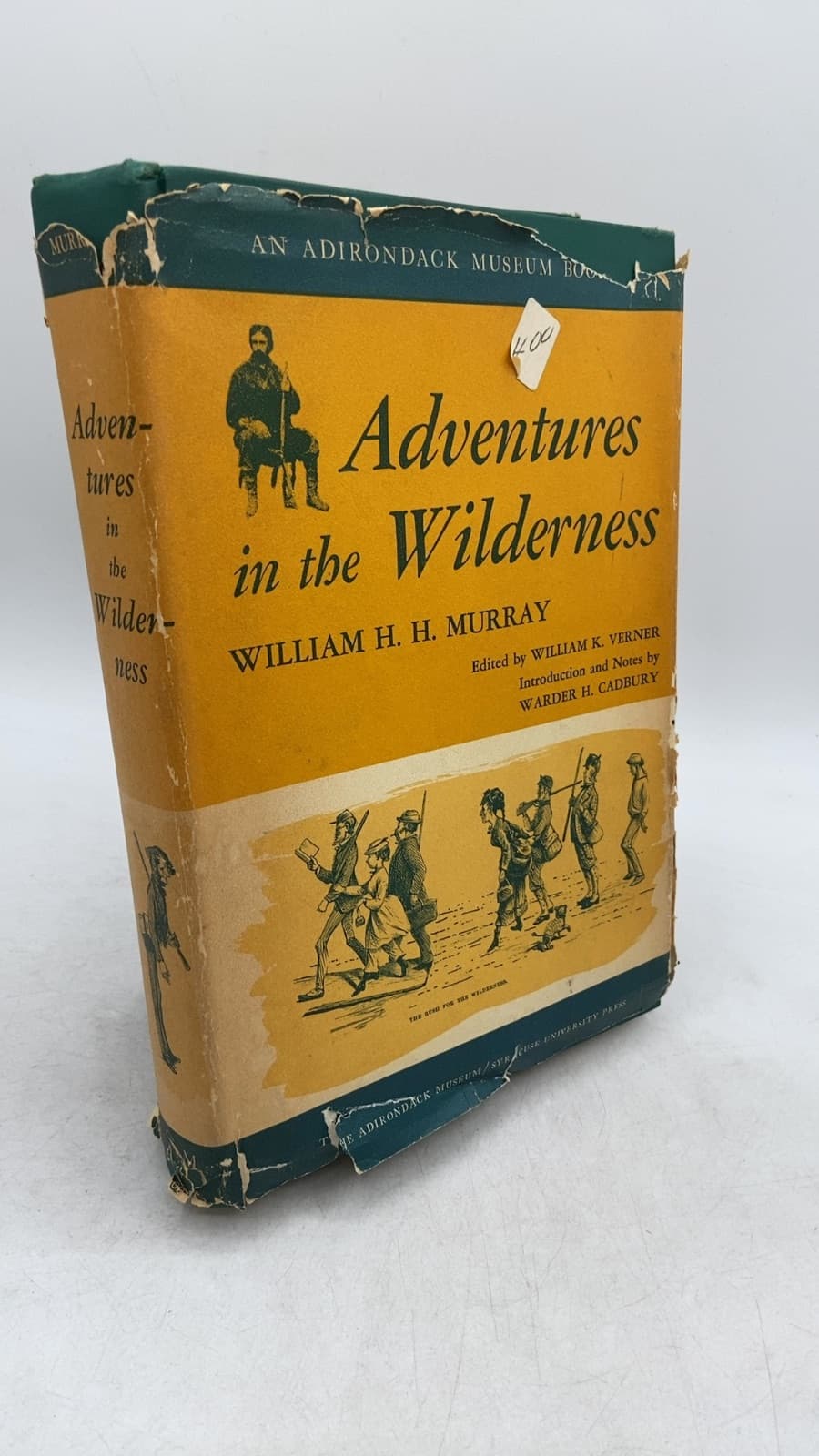 Adventures in the Wilderness by William H. H. Murray - front cover