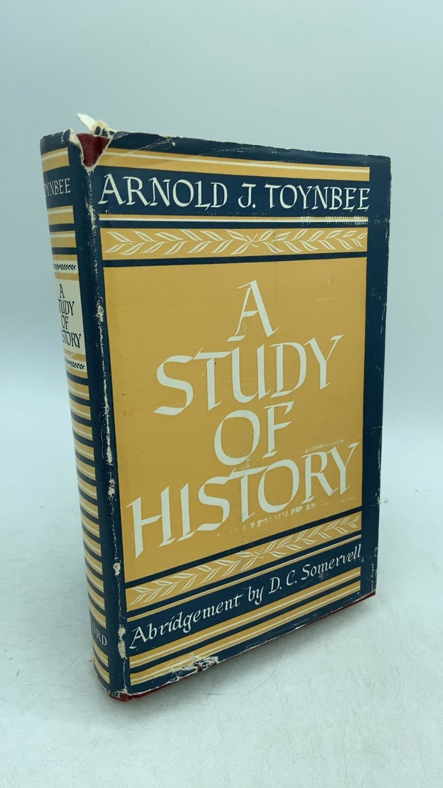 A Study of History by Arnold J. Toynbee - front cover