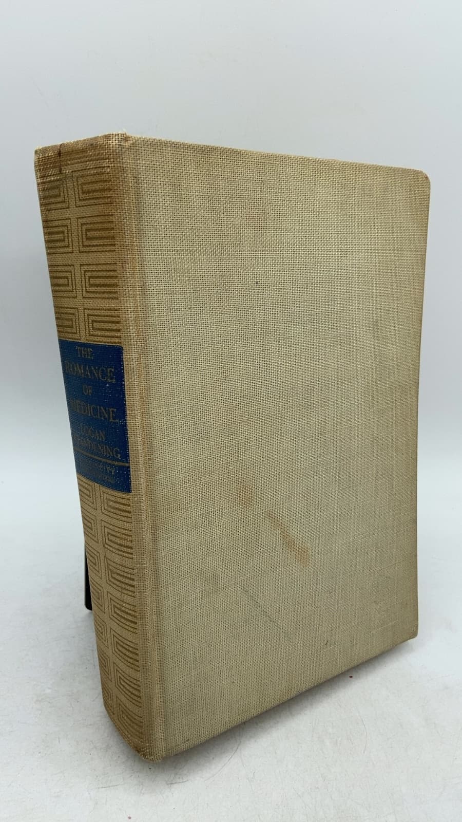 The Romance of Medicine: Behind the Doctor by Logan Clendening - front cover