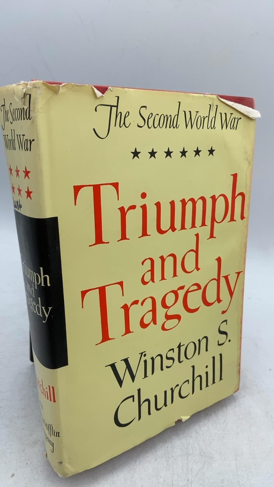 Triumph and Tragedy by Winston S. Churchill - front cover