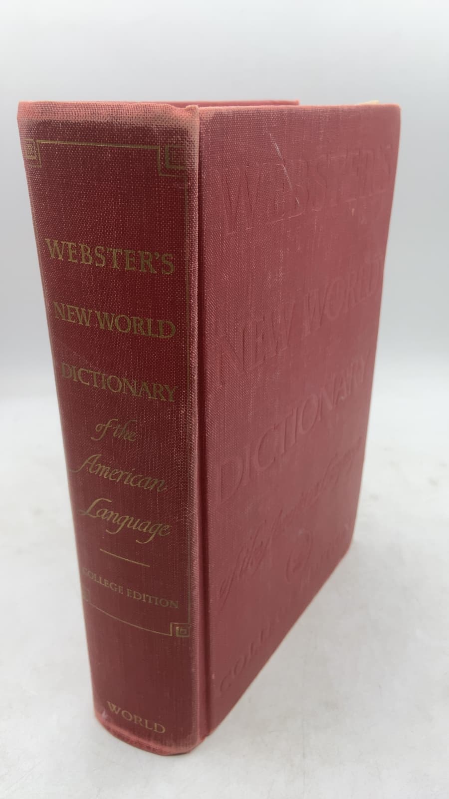 Webster's New World Dictionary of the American Language, College Edition - front cover