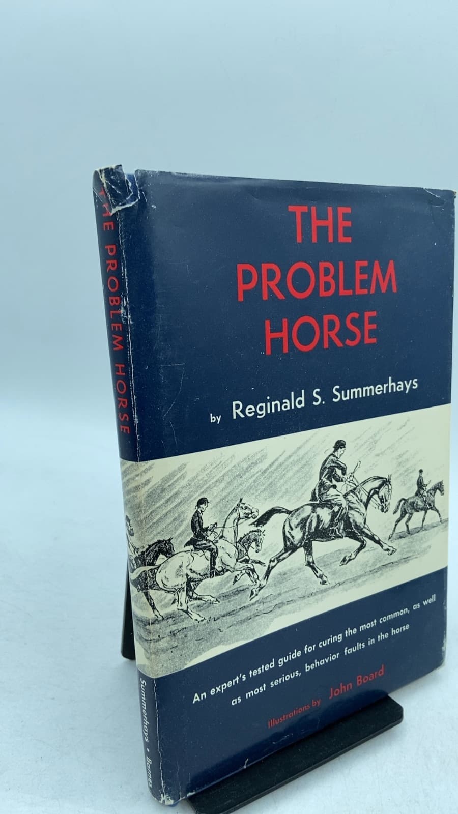 THE Problem Horse by Reginald S. Summerhays - front cover