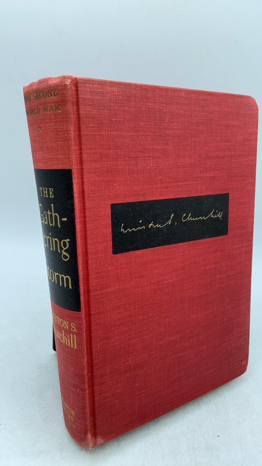 The Gathering Storm by Winston S. Churchill - front cover