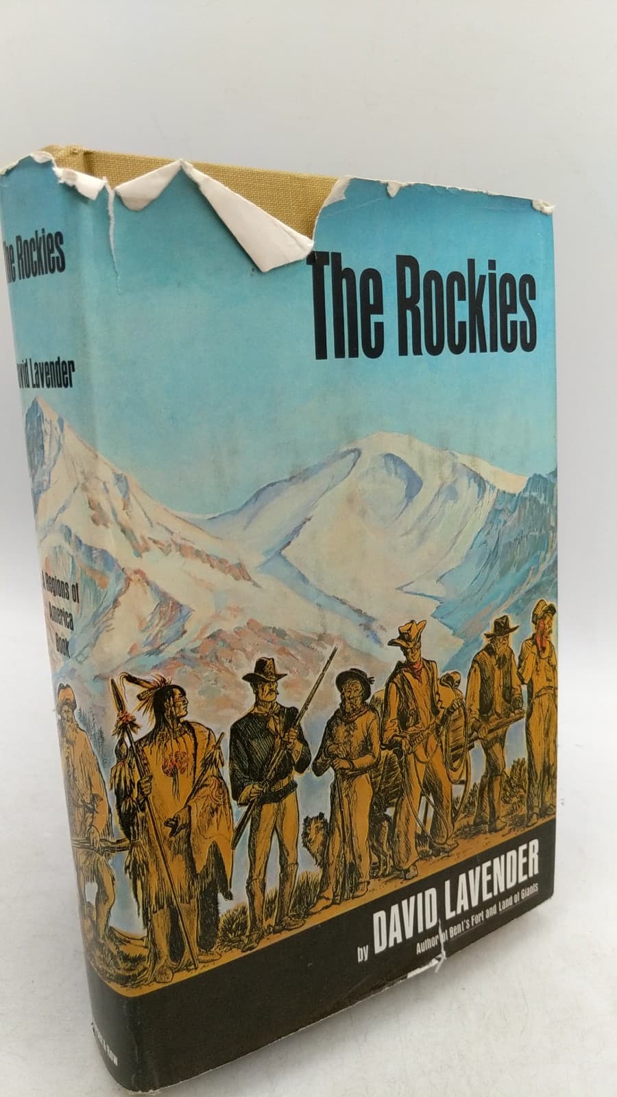 The Rockies by David Lavender - front cover
