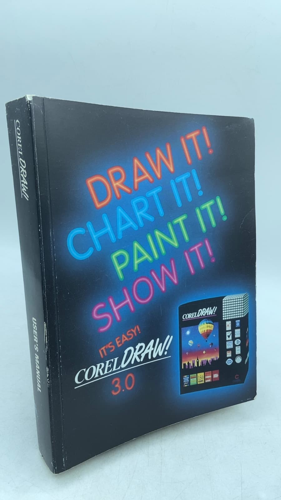 CorelDRAW! User's Manual - Version 3.0 by Corel Corporation - front cover