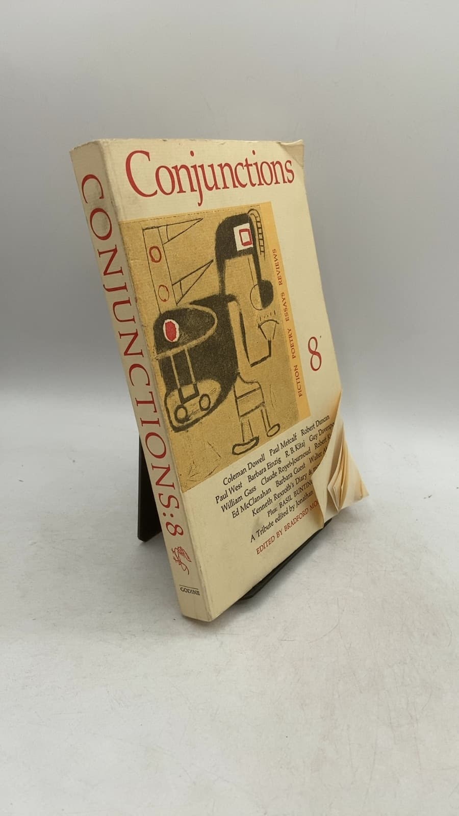 Conjunctions: 8 by Edited by Bradford Morrow - front cover
